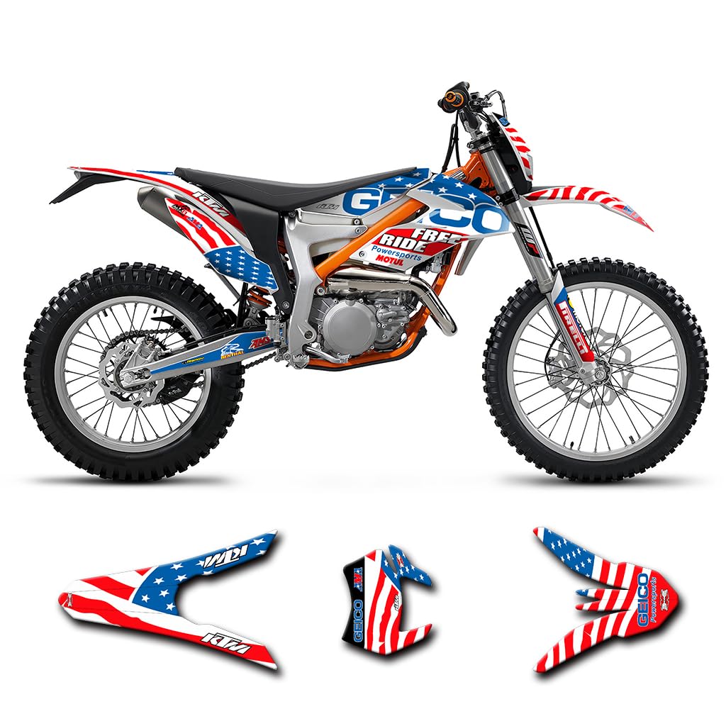 Amazon.co.jp: HUMAART バイクデカール適合KTM ケーティーエム